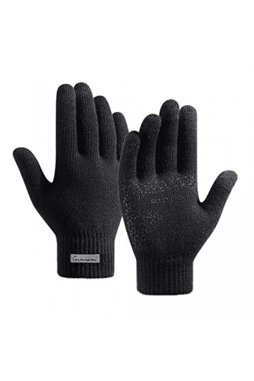 Gants Tricot Femme Écran Tactile Gants Tactile Gants Tricot Sport Vélo Course Anniversaire Chaud Confortable Voyage Camping F