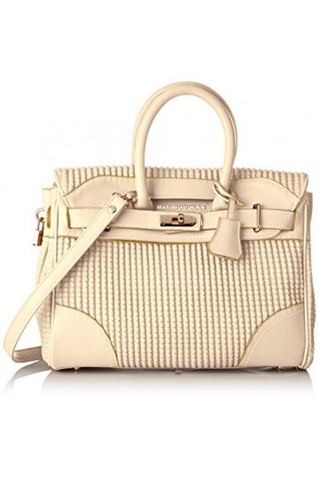 MAC DOUGLAS Pyla Bryan Xs Sac porte main Femme, Beige Sable , 12.5x25x34.5 cm W x H x L 