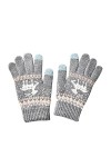 DondPO Gants Velo Femme, Polaire Cyclisme Chaud Mitaines Tricotées Gants Tricoté Coupe-Vent Classiques Epais Gants en Tricot 
