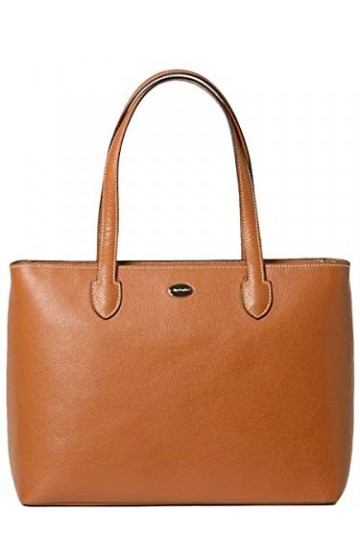 Mac Douglas Sac porté épaule Liberta Cuir ref_47043 91 Châtain 38 * 27,5 * 15