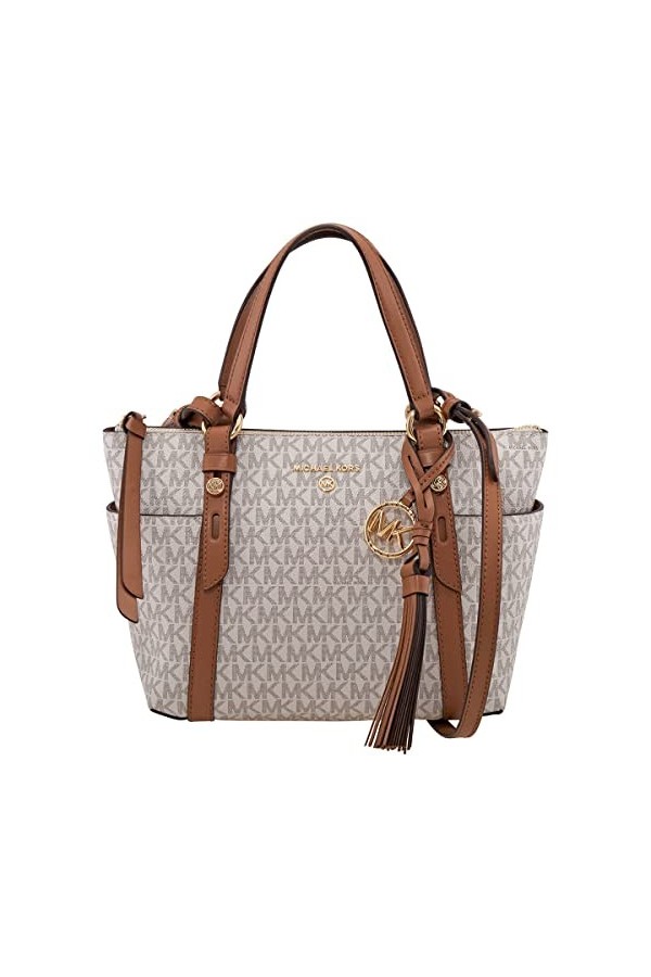 Michael Kors 30T0GNXT1B149, SM Conv TZ Mort aux Femmes, Vanille/Eichel
