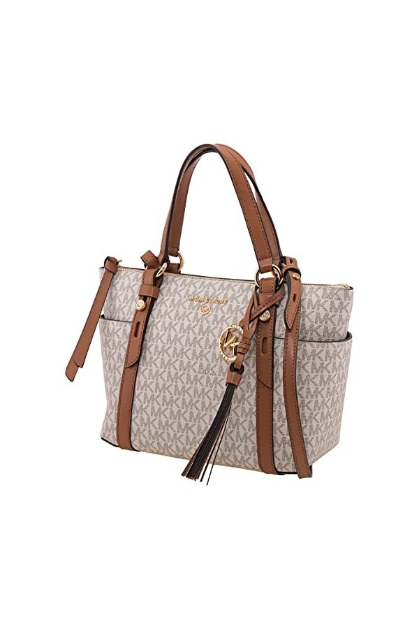 Michael Kors 30T0GNXT1B149, SM Conv TZ Mort aux Femmes, Vanille/Eichel