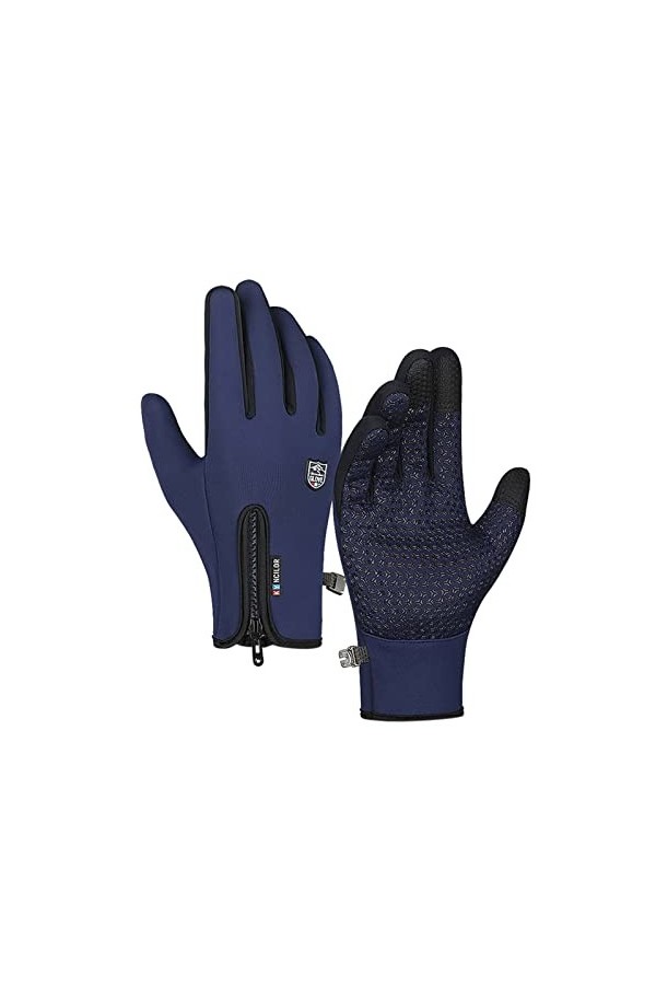 Allbestop Gants Chauds Anti-Rayures Gants,Gants De Travail Etanche Gants Mitaines Femme Moufles pour Poussette sous Gants Mot