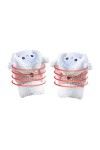 Abonda Gants dhiver dextérieur en peluche pour temps froid, moufles lapin avec 4 couleurs, mitaines pour femmes et filles, 