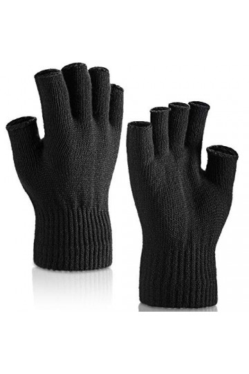 SATINIOR Femme, APPARELGLOVES, Noir, Taille unique