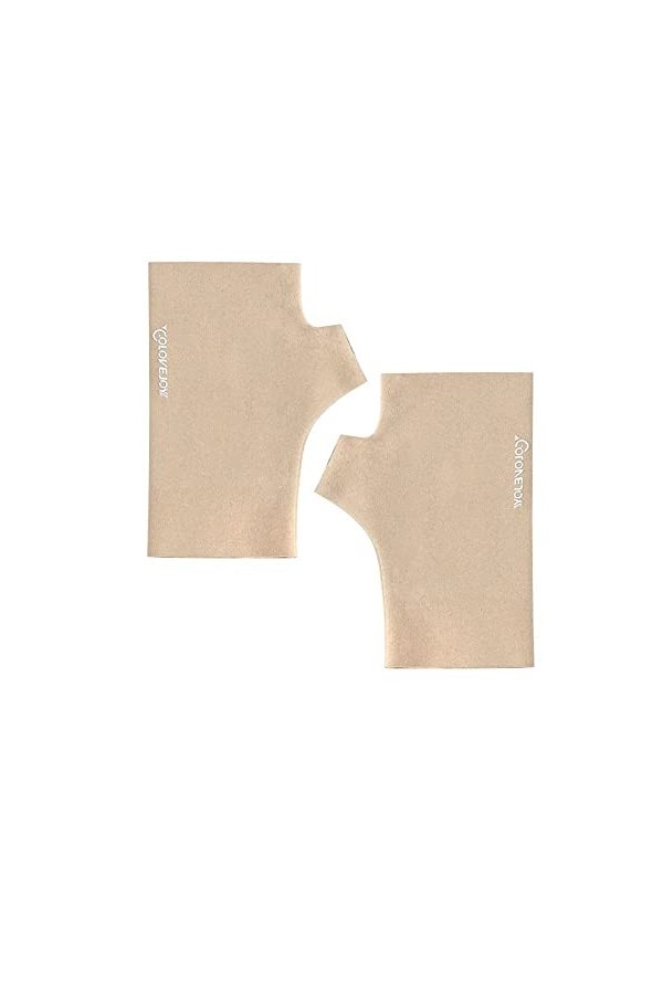 GUODUN Femme Mode Couleur Unie Extérieur Tissu Hiver Demi-Doigt Moufles pour Femmes Gants sans Doigts Gants Chauds A,Black 