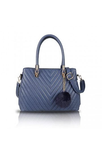 AFKOMSTBoho Crossbody - Sac pour femme avec 2 glands, taille moyenne 33 cm, rose pink , taille moyenne, argent...