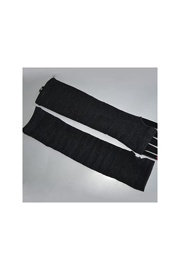 BJQZX Gants dhiver Femmes Femmes Automne Hiver Coude Gants Réchauffeur à Rayures Longues Gants Longs Gants de Poignet de mou