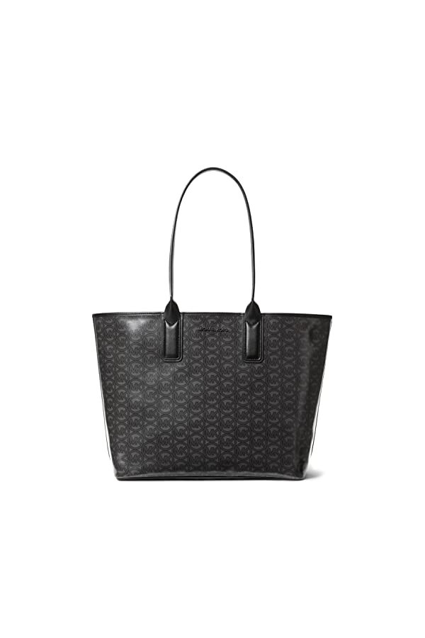 MICHAEL KORS Jodie Large Logo Jacquard Tote Bag Black 