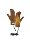 Gants dhiver, gants chauffants USB, gants à écran tactile double couche, gants chauffants pour les mains en peluche et confo