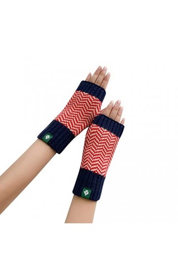 Mitaines tricotées sans doigts Vêtements Accessoires Gants dhiver Gants tricotés Hiver Automne Femmes Mitaines sans doigts D