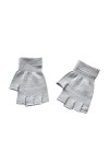 LUOXUEFEI Gants Chaud Hiver Femmes Mitaines Gants sans Doigts Unisexe Chauffe-Main Hiver sans Doigts Demi-Doigt Gants De Cond
