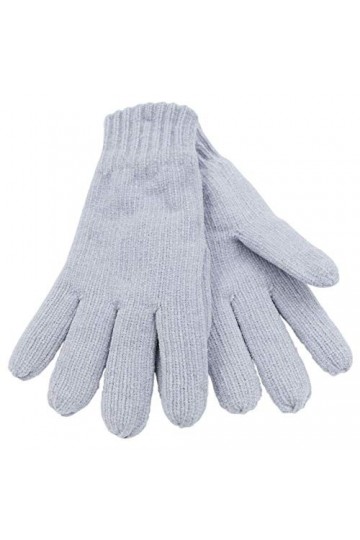 HeatGuard Mesdames chenille Thinsulate Gants - Gris - Taille unique