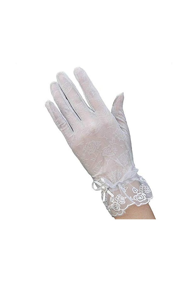 Protection Contre Le DÉté Anti-Uv Soleil Young Styles Gants De Conduite En Plein Air Dentelle Dames Gant Mitaines Moufles C