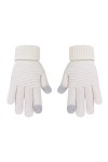 Gants dhiver fins pour femmes et hommes - Gants tricotés chauds et extensibles - Pour garder au chaud - Pour le golf - Moufl