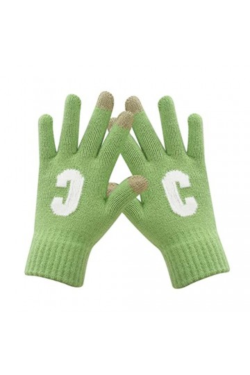 DondPO Gants Femme écran Tactile Epais Sport Gants Gloves Coupe-Vent Noir Polaire Gants Travail Mitaines Gants en Tricot Hive