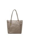 Fossil Sac pour femmes Tara, Shopper en cuir/polyuréthane gris 36.8 cm L x 14cm L x 29.2cm H ZB1475788