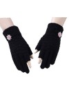 Créatifs Gants en Cachemire Epais Chaud Mitaines Complets Hiver Automne Moufles Sport Ski Snowboard Camping Marche Cyclisme E