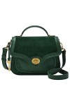 Fossil Heritage Top Handle Crossbody Bag Pine Green