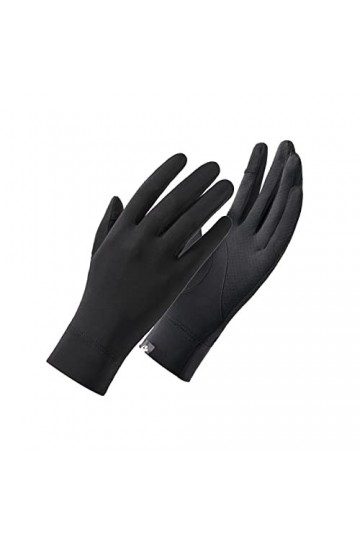 CUTeFiorino Gants longs rouges gants protection soleil femmes gants extérieur slip non driving été gants de protection/moufle