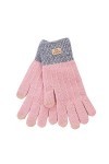 Gants pour écran tactile pour femme Plus tricotés coupe-vent en laine et velours épais pour homme Moufles isolées par temps f