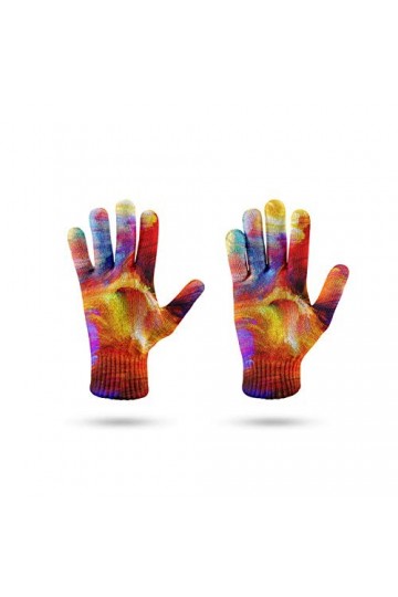 LUOXUEFEI Gants Chauds pour Femmes Gant À Écran Tactile Mitaines dhiver Moufles pour Femmes