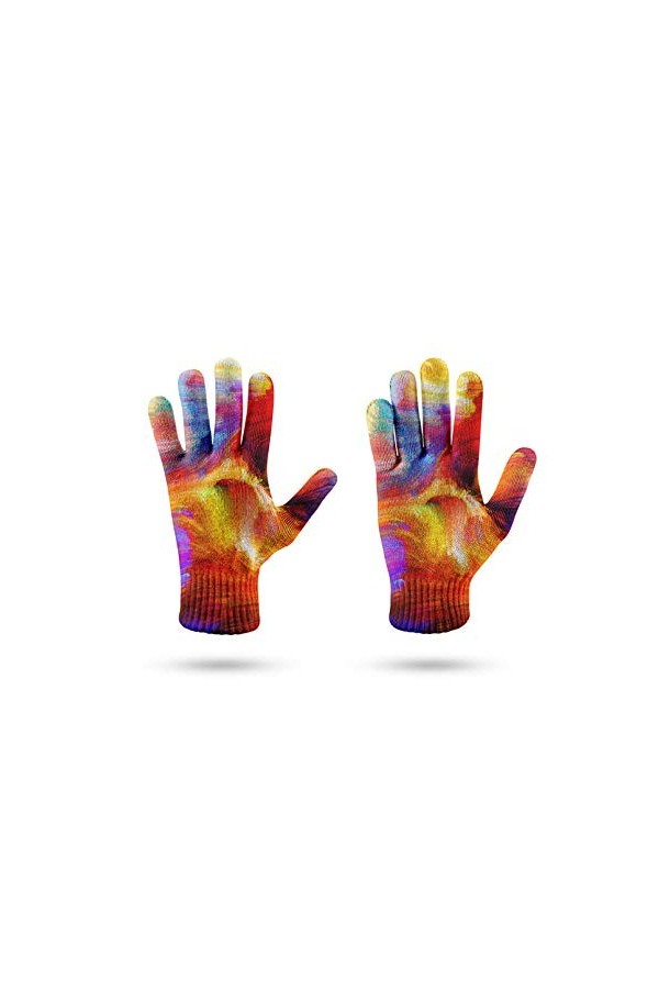 LUOXUEFEI Gants Chauds pour Femmes Gant À Écran Tactile Mitaines dhiver Moufles pour Femmes