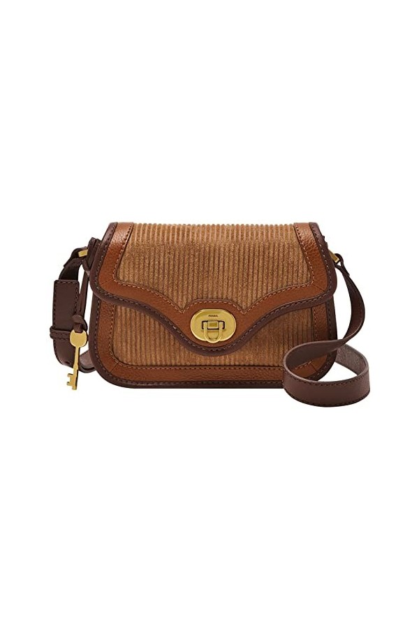 Fossil Sac pour femmes Heritage, Crossbody en cuir/polyuréthane Multi L 21.6 cm, L 5.1 cm, H 14 cm ZB1817249