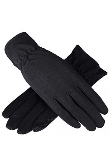 Ixkbiced Protection UV pour Femmes Gants mi-Longs Anti-Slip Mince et Respirant Moufles de Protection Solaire