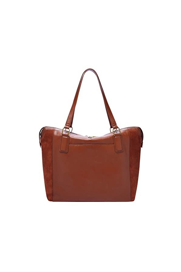 Fossil Jacqueline Tote Burnt Henna
