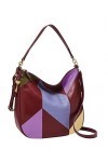 Fossil Jolie Hobo Patchwork