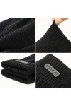 Gants tricotés pour femme - Moufles en tricot - Gants tricotés pour le ski - Protection contre le froid - Écran tactile - Pou