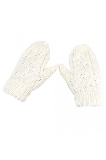 Garçons Gants Chauds Et Doux pour Bébés Mitaines de Ski Thermiques pour Femmes Plus Chaudes et épaisses Moufle Enfant Grey-3