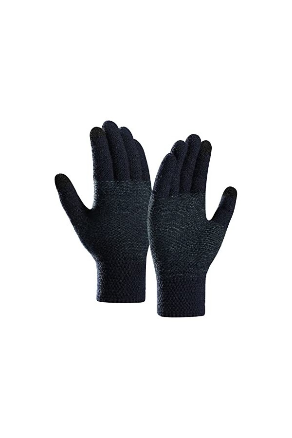 Gants dhiver en tricot - Gants sans doigts - Manches douces et chaudes - Pour femme - Pour lhiver - Sans doigts - Pour femm