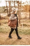Gusti Sac à main en cuir - Alexandra Cabas Sac en cuir marron