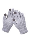 Homme Femme Gants Tricoté Hiver Gants décran Tactile Cachemire Chaud Moufles Sport Ski Snowboard Moto Vélo Conduite Doux Mit