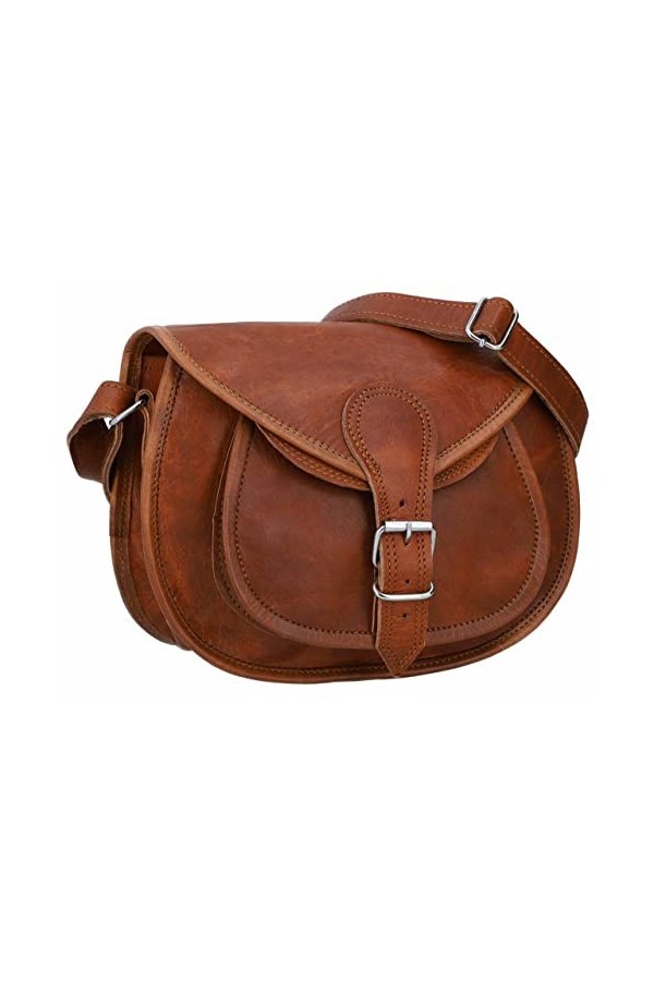 Gusti Sac à main en Cuir - Romy Sac à main en cuir véritable pour femme