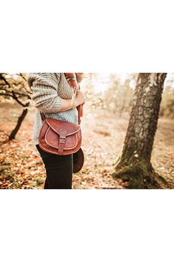 Gusti Sac à main en Cuir - Romy Sac à main en cuir véritable pour femme