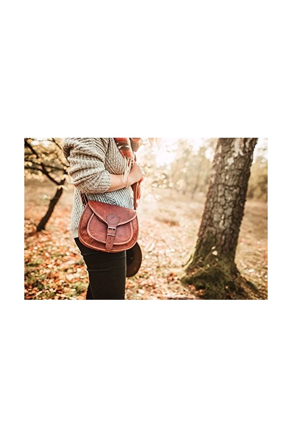 Gusti Sac à main en Cuir - Romy Sac à main en cuir véritable pour femme