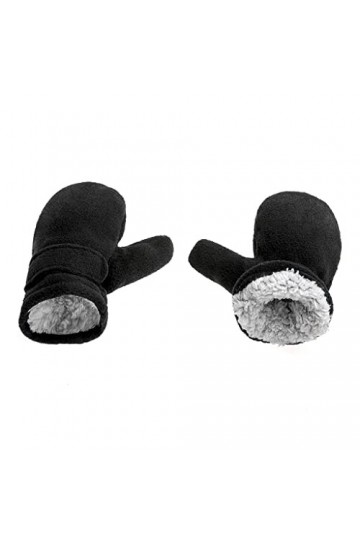 ZZALLL Mitaines dhiver pour bébés pour Tout-Petits doublées de Molleton Facile à Enfiler Bébé Garçon Filles Chaud Épais