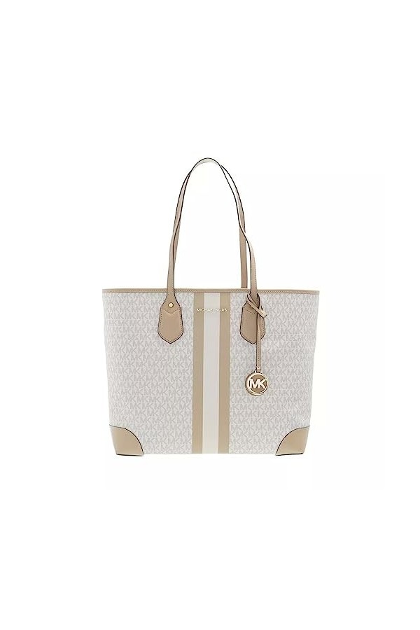 Michael Kors Eva Large Tote Vanilla Multi One Size