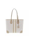 Michael Kors Eva Large Tote Vanilla Multi One Size