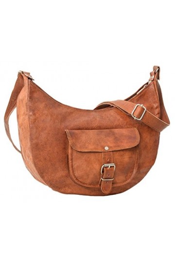 Gusti Sac à main en Cuir - Sac à main en cuir véritable pour femme