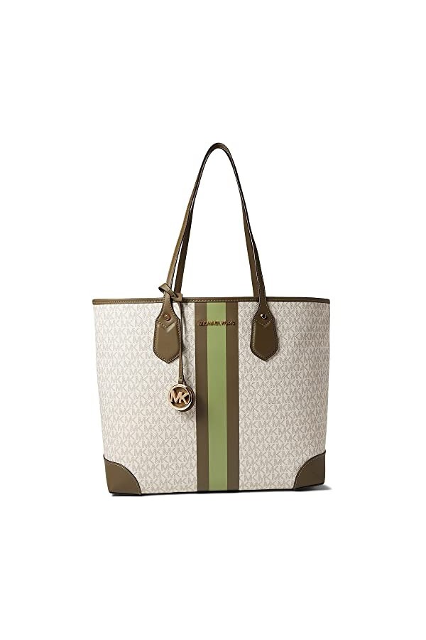 Michael Kors Eva Large Tote Vanilla Multi One Size