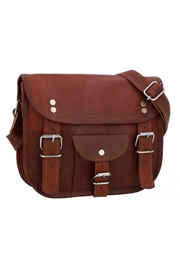 Gusti Emilia 7 Sac à main à bandoulière en cuir pour tablette 7 pouces Sac à main Sac à main Sac de soirée Sac à bandoulière 