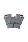 liangp Gants dhiver en tricot - Sans doigts - Pour cosplay - Manches douces et chaudes - Pour femme - Pour lhiver et lauto