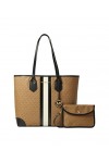 Michael Kors Eva Large Tote Vanilla Multi One Size