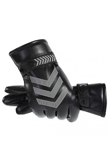 Moufles en velours imperméable coupe-vent pour femme