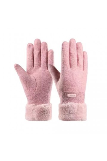 Gants avec polaire thermique super douce doublée en polaire - Gants dhiver thermiques épais - Gants dhiver thermiques - Écr