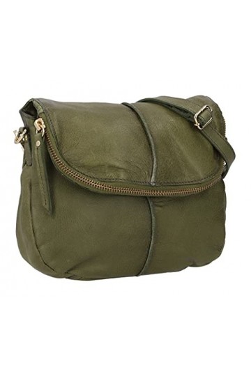 Gusti Iselin Sac à main en cuir Vert